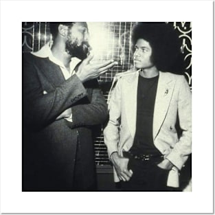 Vintage - Marvin Gaye And King Posters and Art